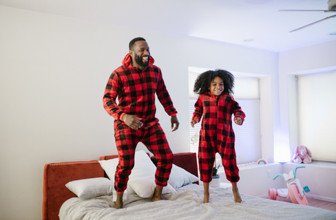 Matching Holiday Pajamas for the Family